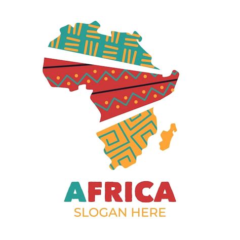 Pacote de modelos de logotipo da áfrica | Vetor Grátis