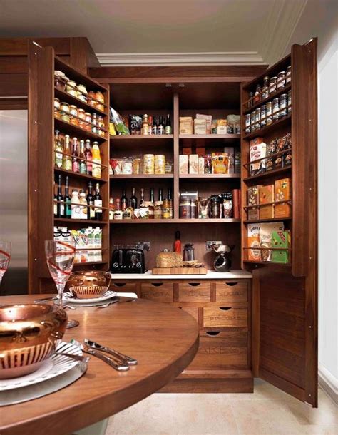 Freestanding pantry cabinets – kitchen storage and organizing ideas