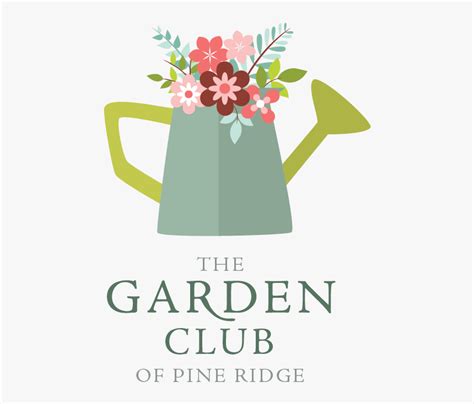 Prcl Garden Club Logo-01 - Garden Club Of Pine Ridge, HD Png Download - kindpng