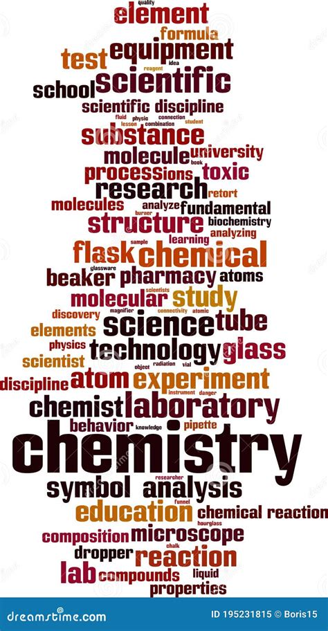 Chemistry Word Illustration | CartoonDealer.com #110358507