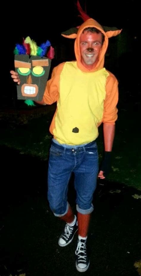 Crash Bandicoot Mask Costume