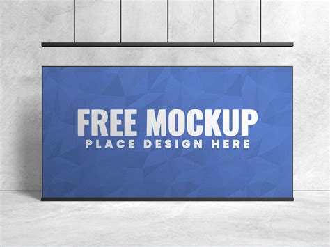 Advertisement Banner Mockup - Mockup Love