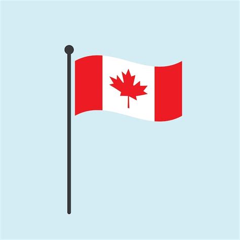 Premium Vector | Canada flag vector