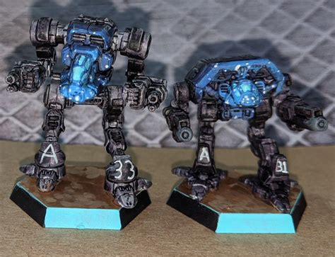 Battletech clan invasion mechs, clan novacat - Show Off: Painting ...