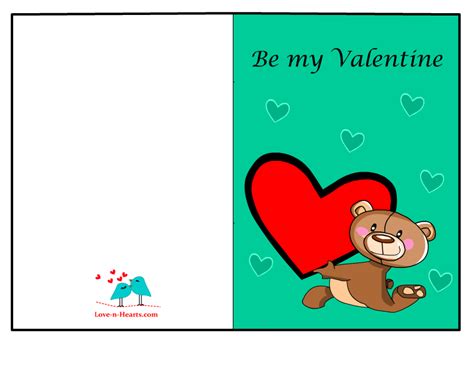 Free Printable Valentine’s Day Greeting Cards