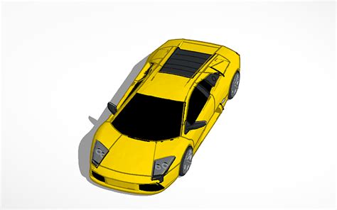 3D design Lamborghini - Tinkercad