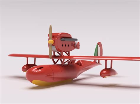 Archivo STL gratuito Avión Porco Rosso Savoia S.21・Design para ...