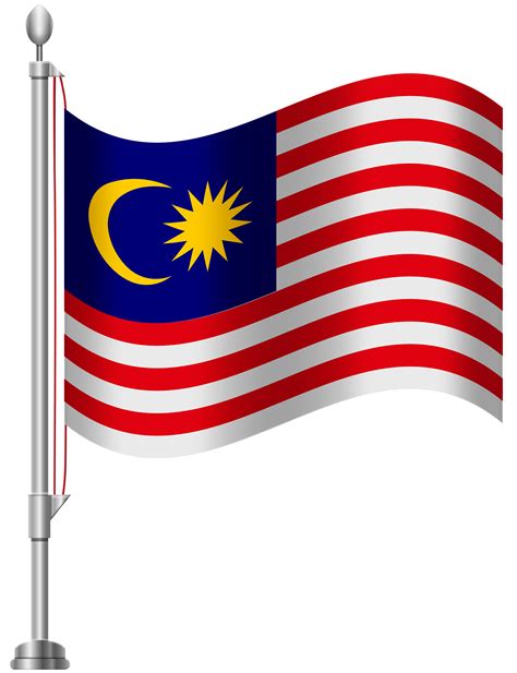 Malaysia Flag PNG Clip Art - Best WEB Clipart