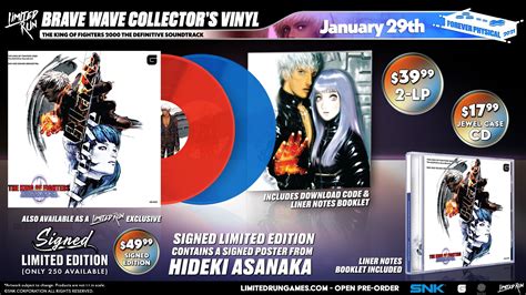 THE KING OF FIGHTERS 2000 - Vinyl Soundtrack (Signed) liquidpictures.com