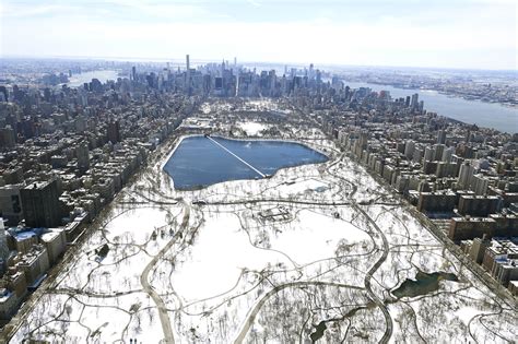 A bird’s-eye view of NYC’s snowy aftermath | New York Post