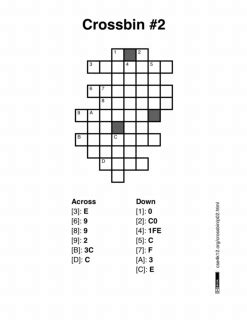 Crossbin Puzzle #02