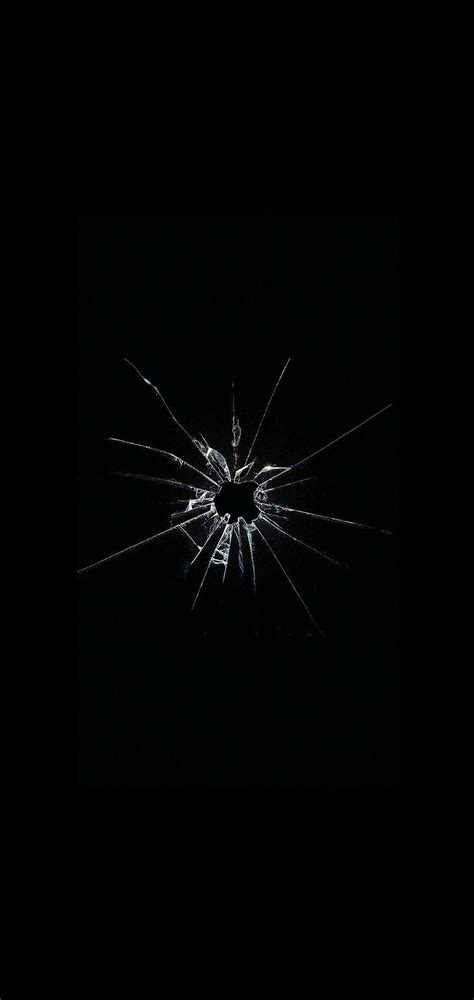 #Black #Amoled #Wallpaper in 2020 | Dark wallpaper, Wallpaper, Broken screen