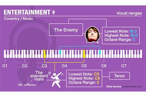 What Is The Average Vocal Range In Octaves - Home Alqu