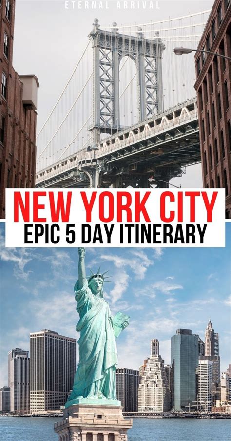 An Epic 5 Days in New York Itinerary (by a Former New Yorker) | Nyc ...