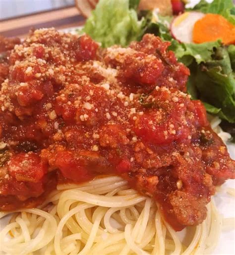 Spaghetti Sauce With Ground Beef | Norine's Nest