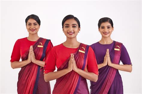 Air India unveils new crew uniform - pravasisamwad