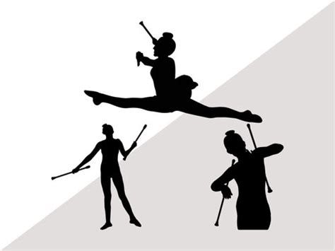 Twirler Clipart