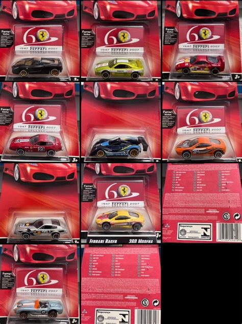 Hot wheels Ferrari, Hobbies & Toys, Toys & Games on Carousell