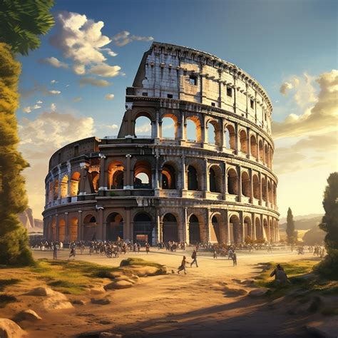 Premium AI Image | the colosseum Rome