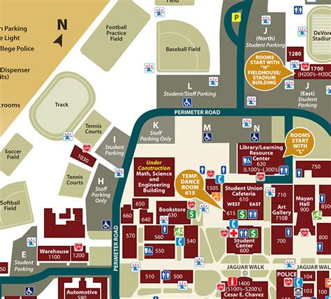 College Of The Sequoias Campus Map - Map