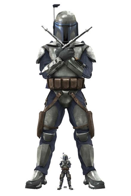 Jango Fett from Star Wars Cardboard Cutout Official Standee / Standup