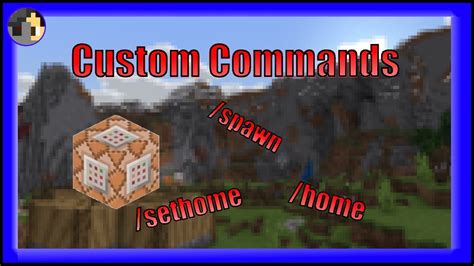 How To Make Custom Commands On Minecraft Bedrock Edition - YouTube