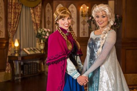 Anna & Elsa from Disney Frozen Now Greeting in Magic Kingdom | The Disney Blog