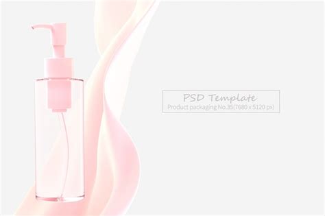 Premium PSD | Product packaging psd template