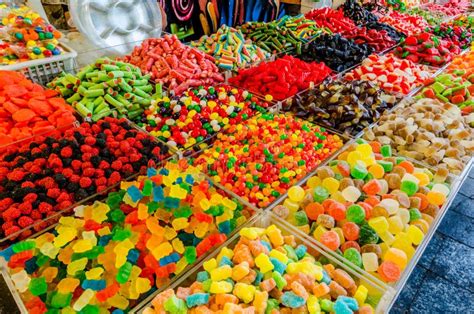 Assorted Candy for Sale at Mahane Yehudah Market in Jerusalem, Israel Stock Photo - Image of ...