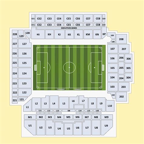 Anfield Seat Plan - Seating plans of Sport arenas around the World