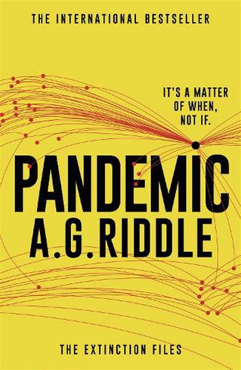 Pandemic by A.G. Riddle (English) Paperback Book Free Shipping! 9781788541299 | eBay