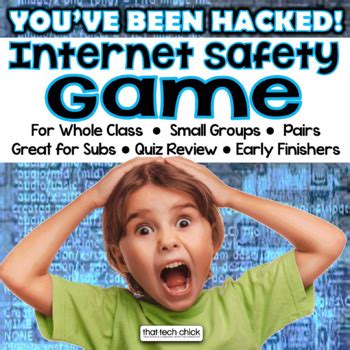 Internet Safety Game - You've Been Hacked! | Internet safety, Internet safety games, Safety games