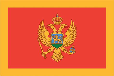 Montenegro Flag For Sale | Buy Montenegro Flag Online