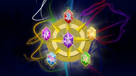 FiM: Elements of Harmony Wallpaper: With Mane 6 by M24Designs on DeviantArt