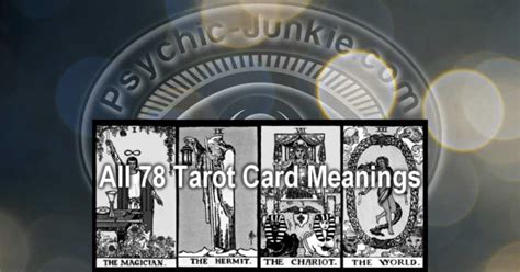 All Tarot Card Meanings