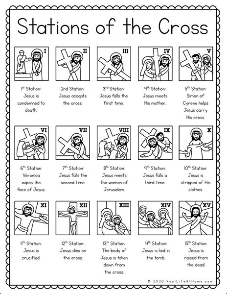 Illustrated Stations of the Cross Guide Packet