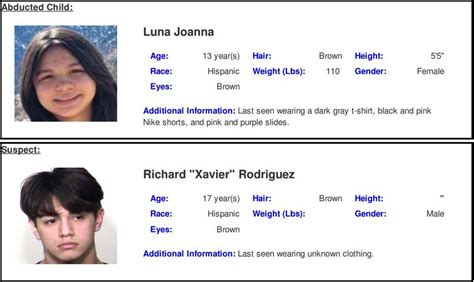 Joanna Luna has been missing for 2 months: Amber Alert update