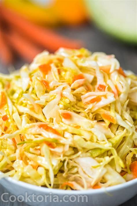 Easy Pickled Cabbage | COOKTORIA