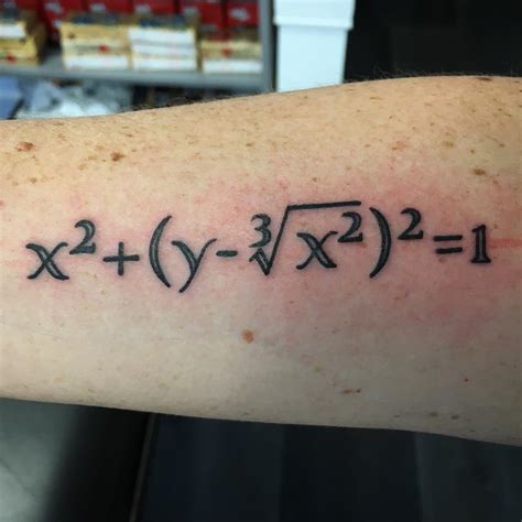 Math Related Tattoo Ideas - 25 Math Tattoos That Showcase The Elegance Of Numbers | wilsamusti