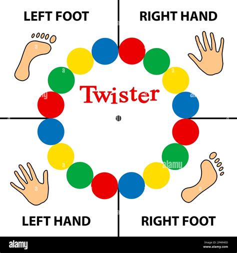 Twister Game Board Printable Online Website | www.pinnaxis.com