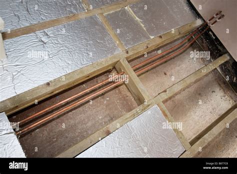 thermal insulation under floor of modern house Stock Photo, Royalty ...