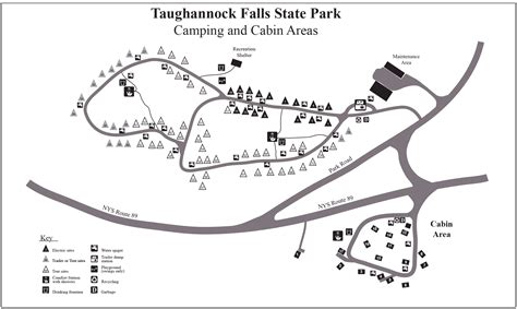 Taughannock Falls State Park Map – Map Of California Coast Cities