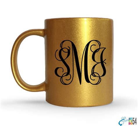 Unique Gold Coffee Mug Tea Mug Coffee Cup Ceramic by artstudio54