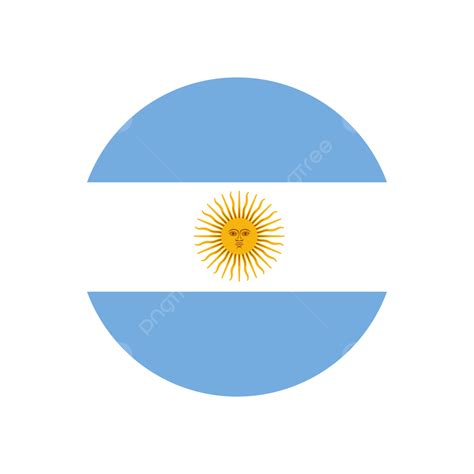 Argentina Flag Round Icon, Argentina, Argentina Flag, Argentina Flag ...