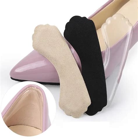 Aliexpress.com : Buy 1Pair Heel Pads Cushion Suede Leather Back of Heel ...