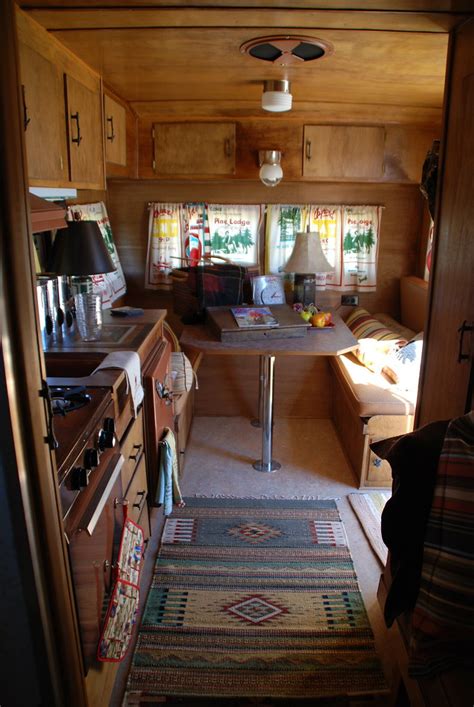 1960 Yellowstone Vintage Trailer | Inside length | Montana Camps and Cabins | Flickr