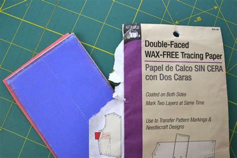 Using Tracing Paper on a Sewing Pattern | Whipstitch