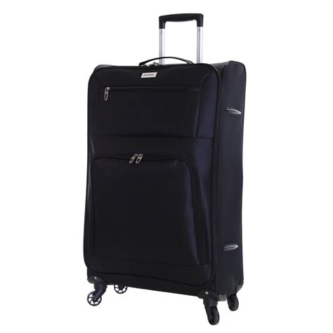 Set of 2 Ultra Lightweight 4 Wheeled Travel Luggage Trolleys Suitcases Case Bags | eBay