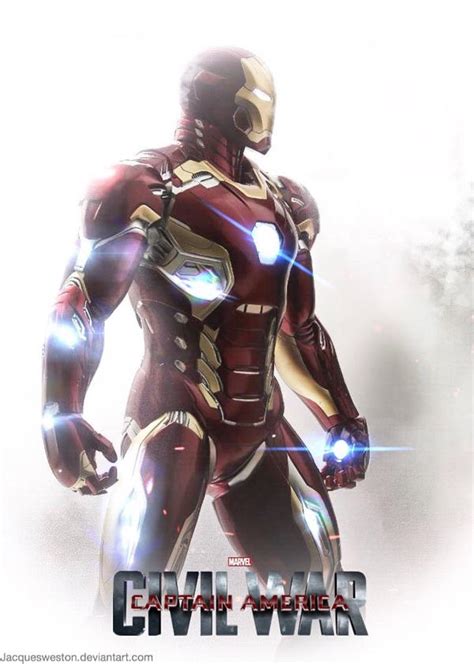 Captain America Civil War Iron Man by jacquesweston on DeviantArt