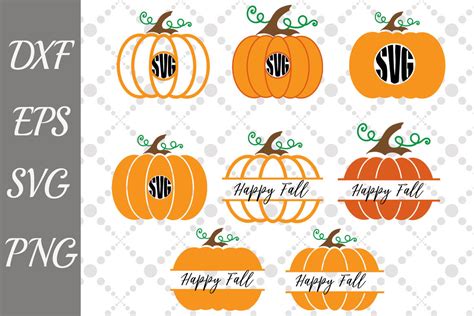 Pumpkin monogram Svg, Pumpkin Bundle Svg,Monogram Svg By ...